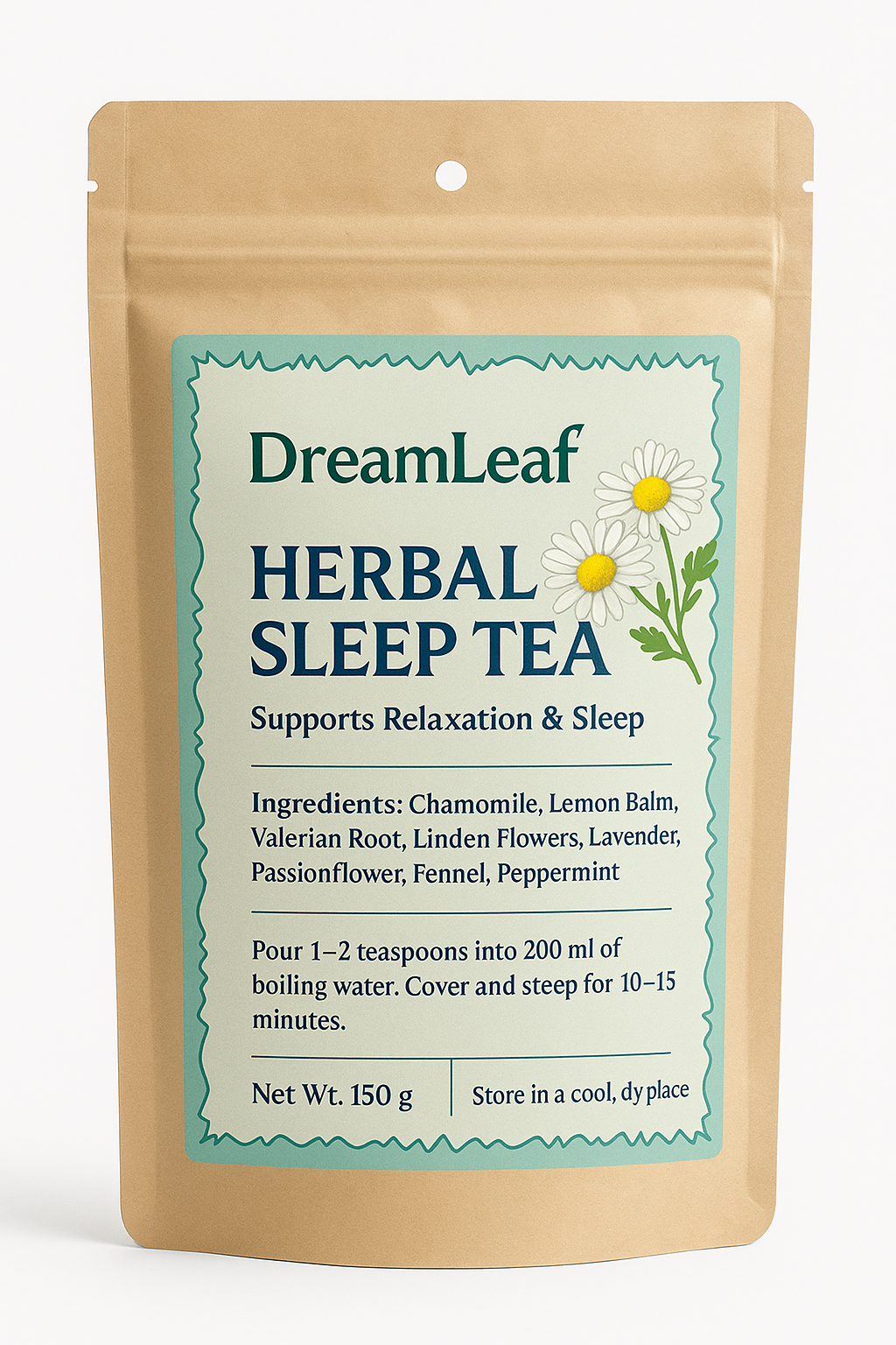 DreamLeaf Herbal Sleep Tea (Copy) - Herbal Supplements