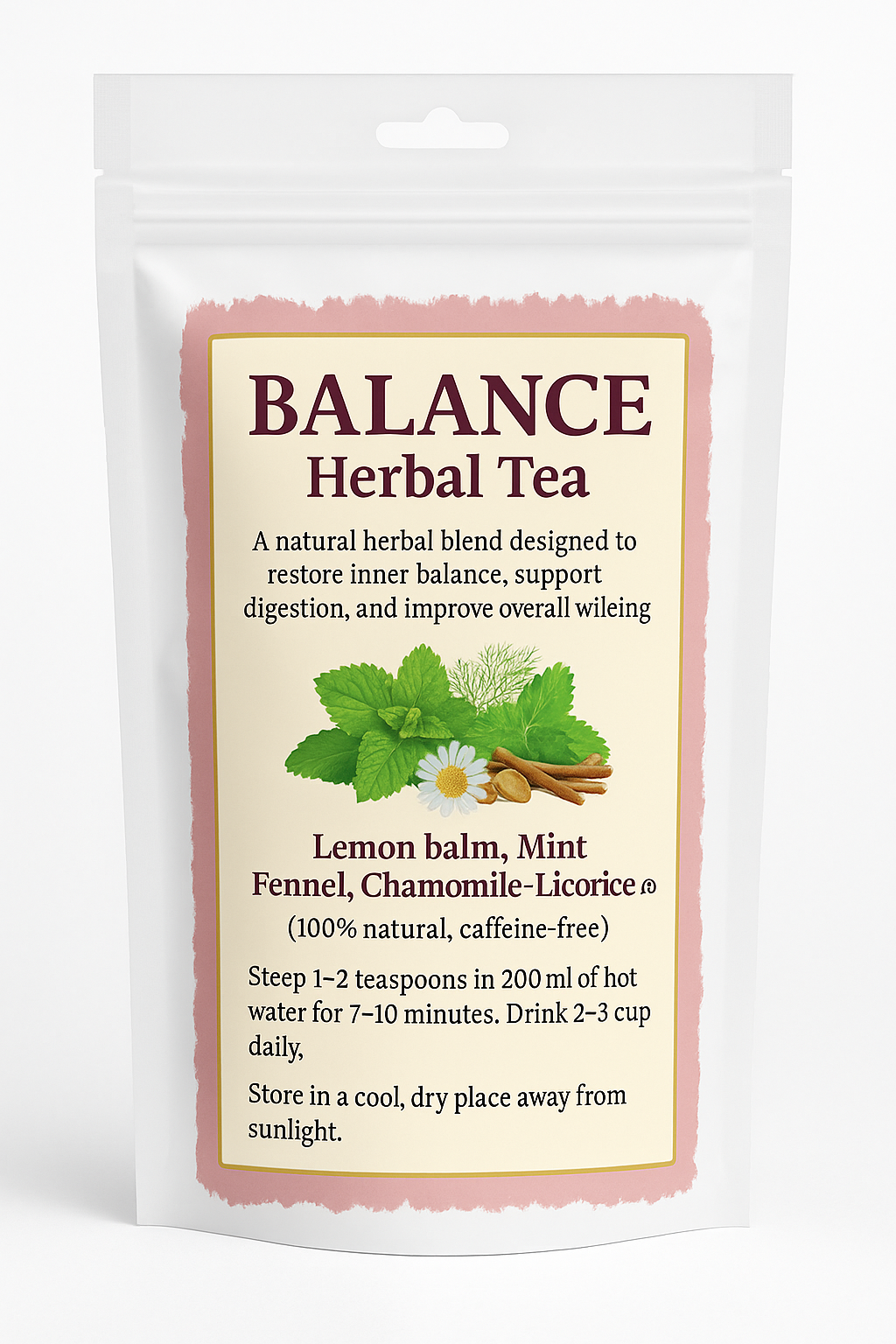BALANCE Herbal Tea - Herbal Supplements